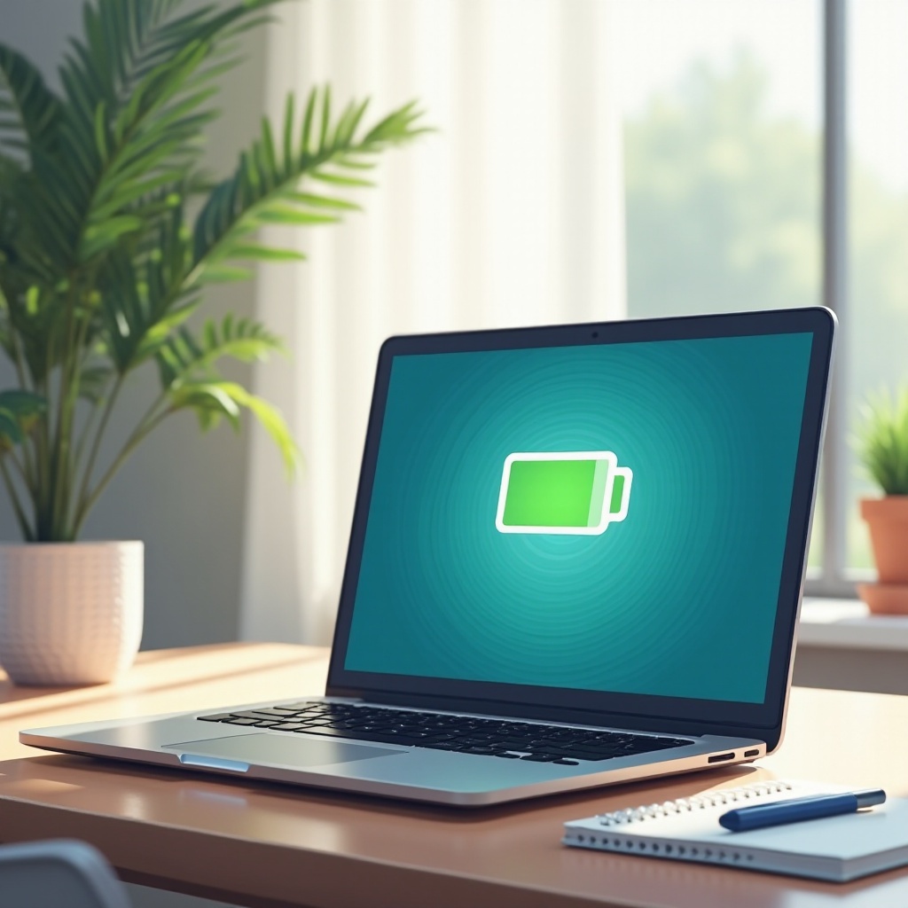 how to check battery life on laptop