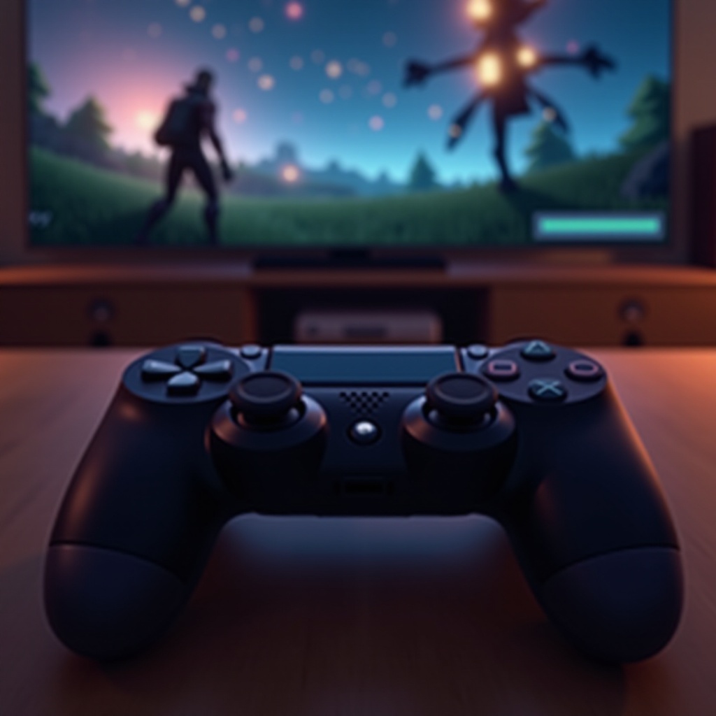 как выйти из fortnite на ps4