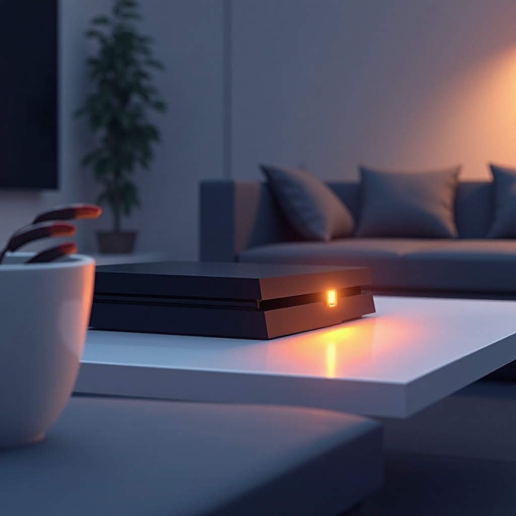 لماذا جهاز PS5 الخاص بي برتقالي
