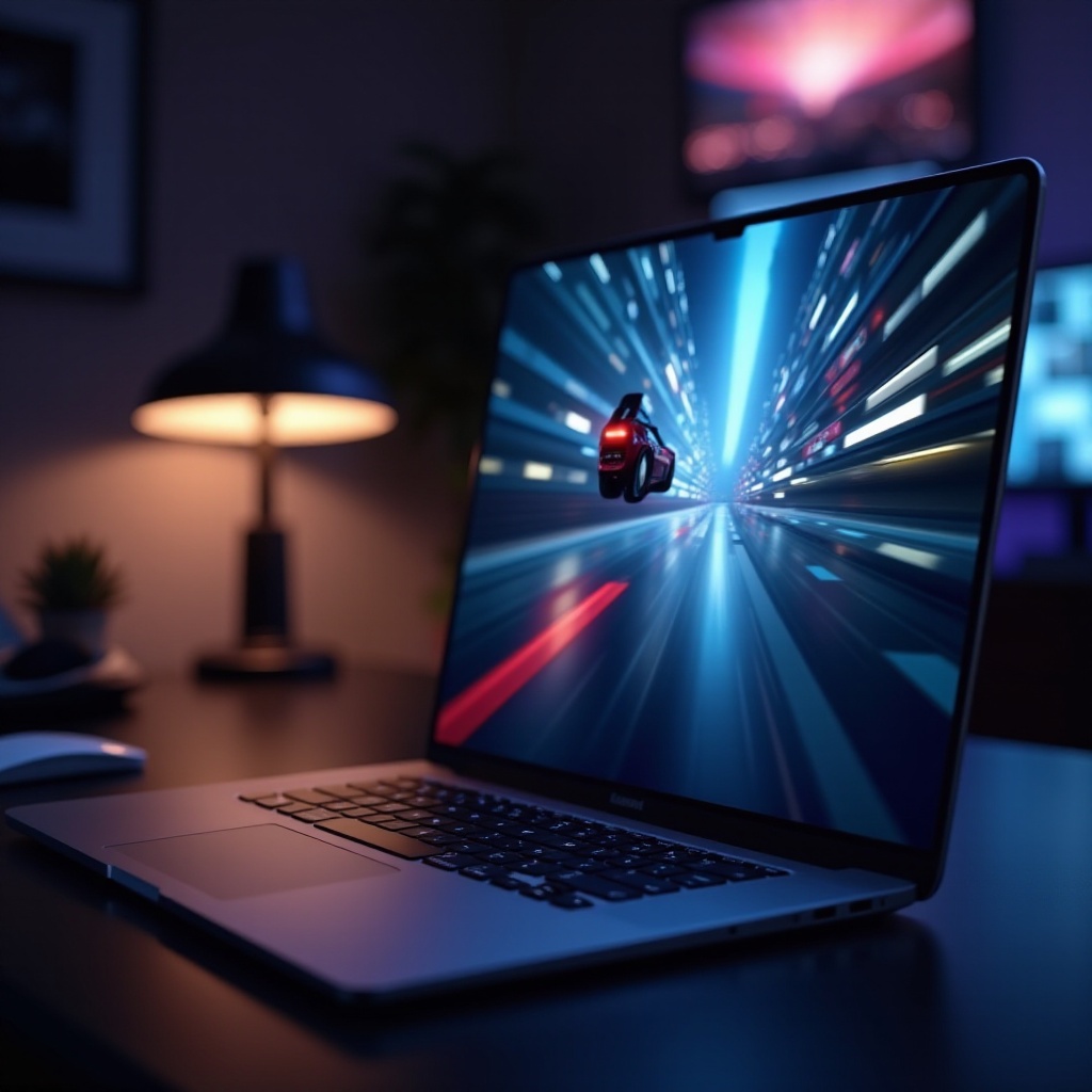 производителност на игрите на MacBook Pro