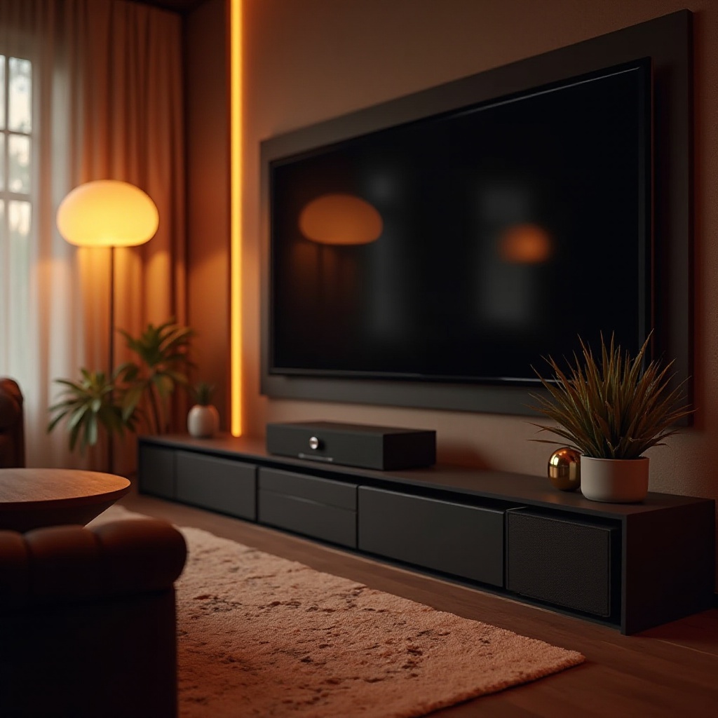 ساوند بار بإضافة مضخم الصوت