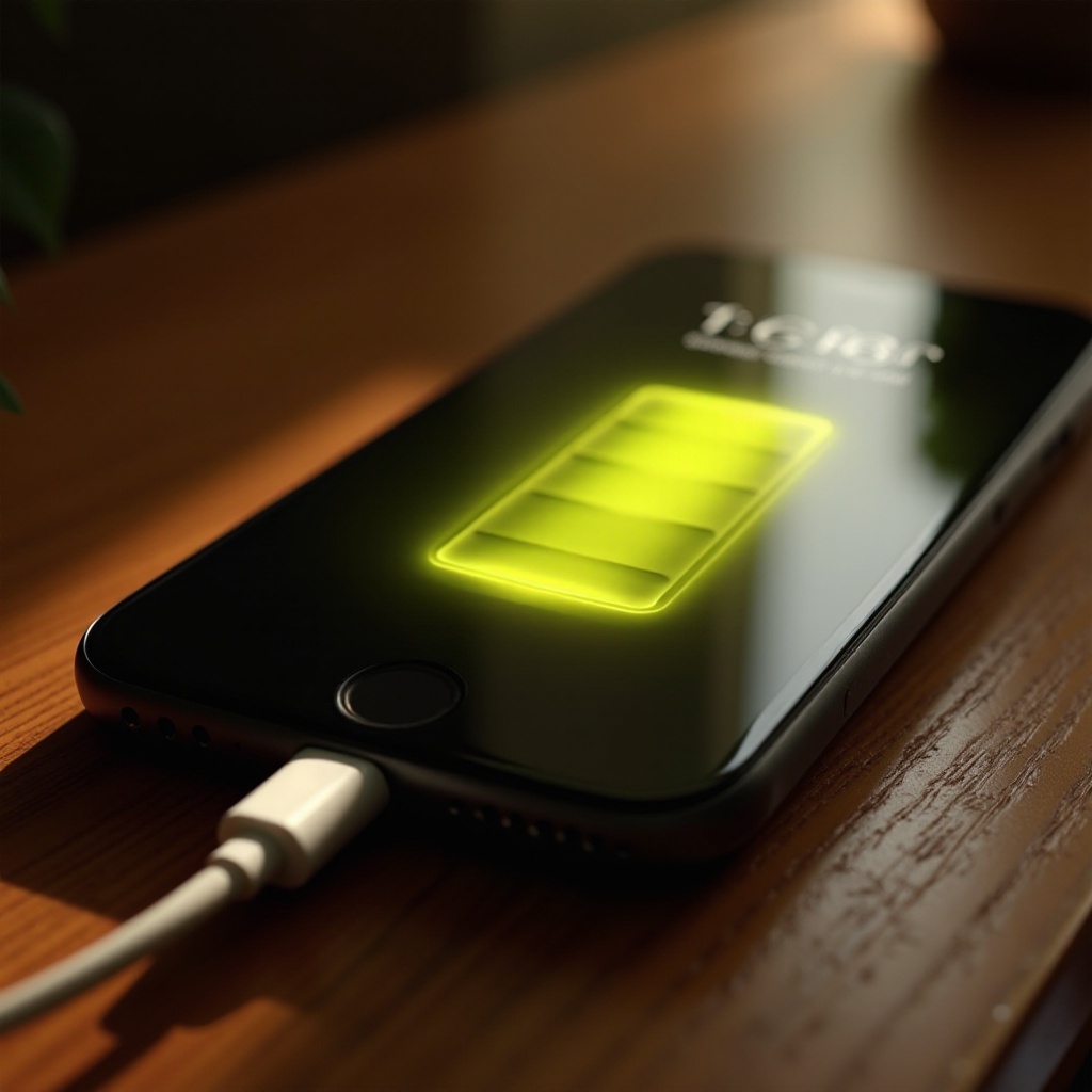 zašto je baterija mog iPhone-a žuta dok se puni