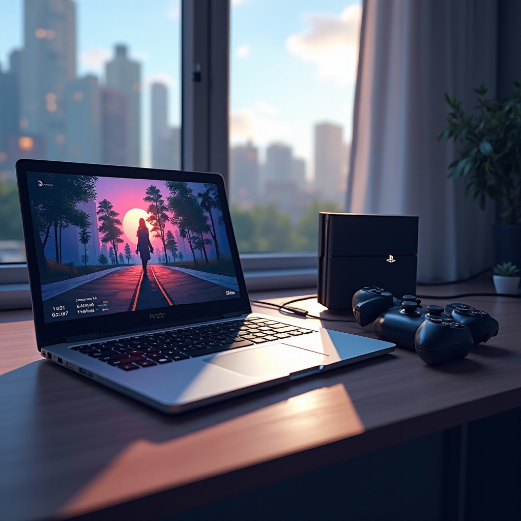 můžete připojit ps5 k notebooku