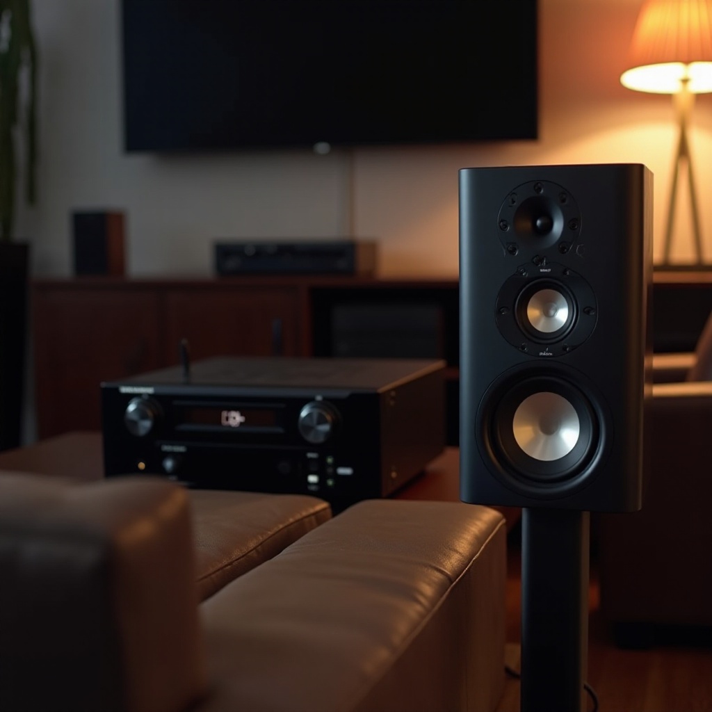 настройка на високоговорителите 5.1